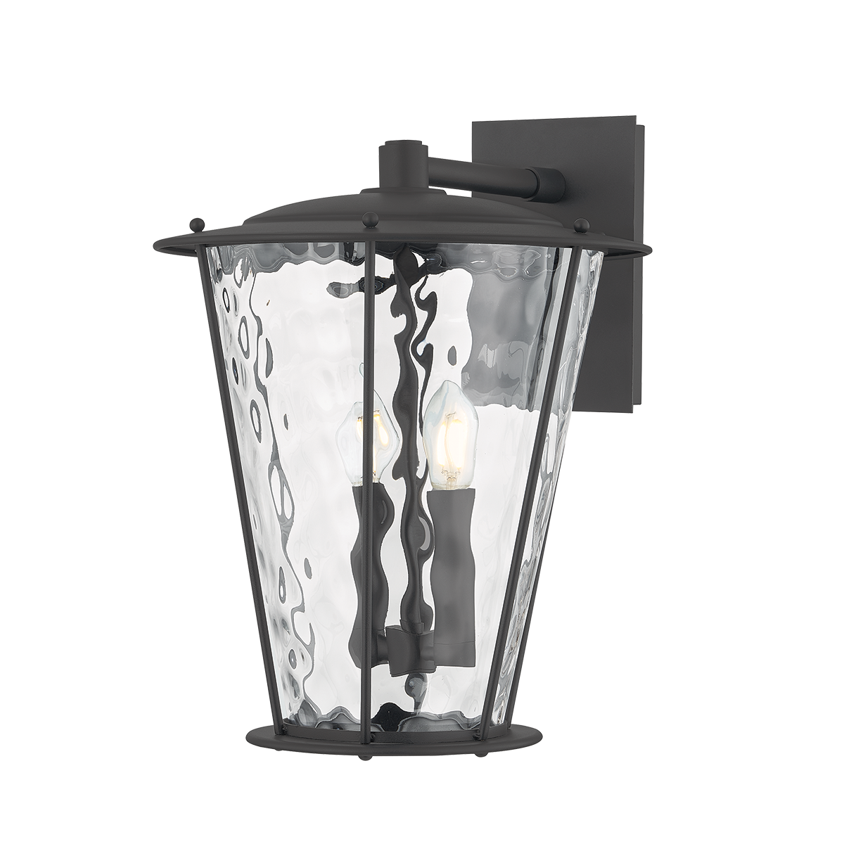 Troy Lighting Jantzen TEXTURE BLACK 12.5W x 16.5H Wall Sconce