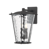 Troy Lighting Jantzen TEXTURE BLACK 12.5W x 16.5H Wall Sconce