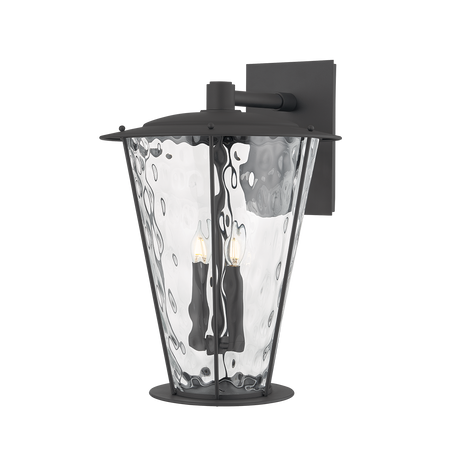 Troy Lighting Jantzen TEXTURE BLACK 15W x 21.5H Wall Sconce