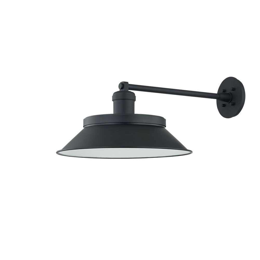 Troy Lighting Kaspars TEXTURE BLACK 16.25W x 11H Wall Sconce