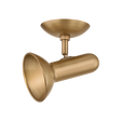 Troy Lighting Bjorn PATINA BRASS 4.75W x 6.75H Flush Mount