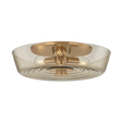 Troy Lighting Theodore PATINA BRASS 16W x 4.5H Flush Mount
