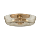 Troy Lighting Theodore PATINA BRASS 16W x 4.5H Flush Mount