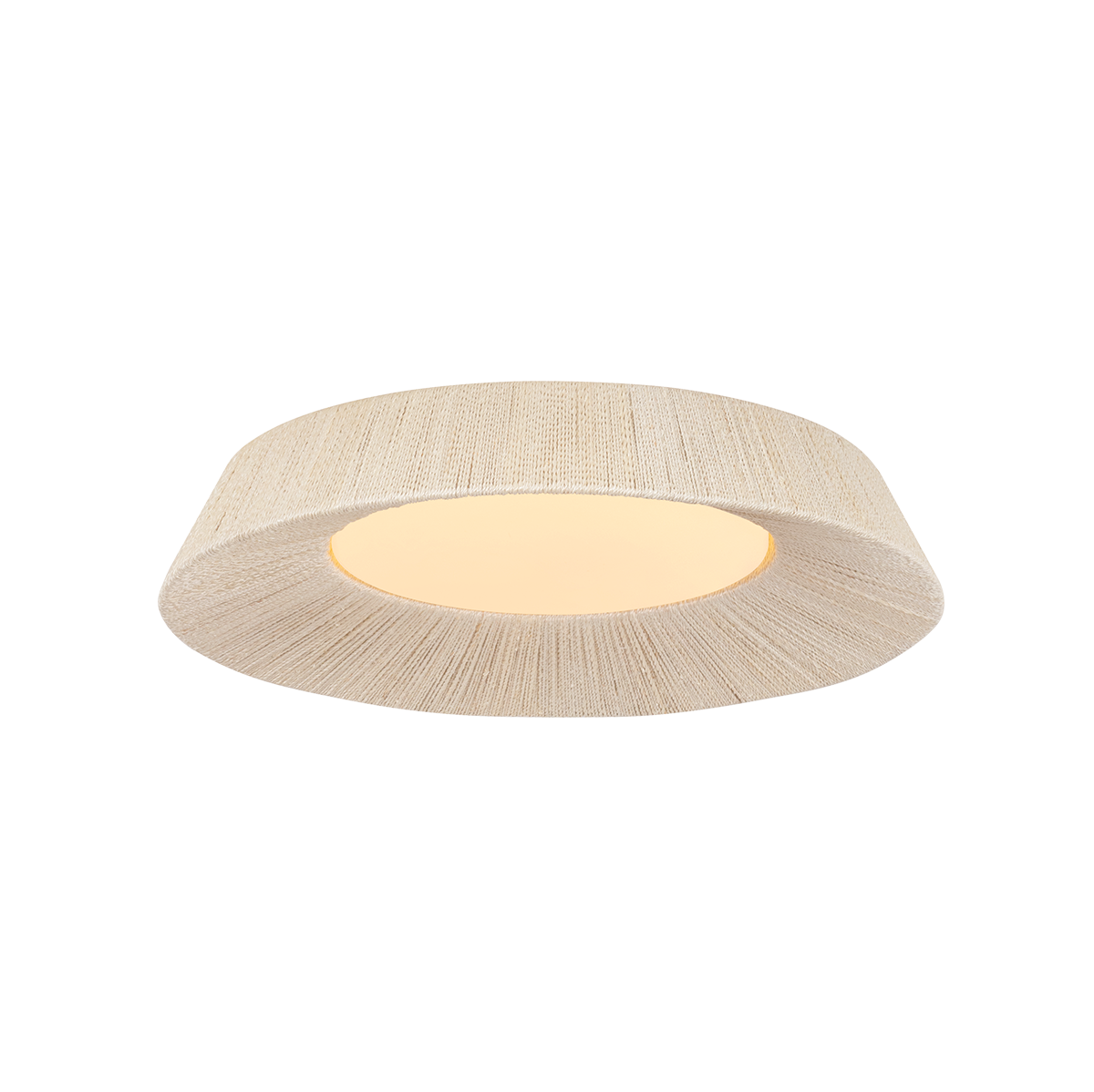 Troy Lighting Kenton VINTAGE GOLD LEAF 24W x 5H Flush Mount