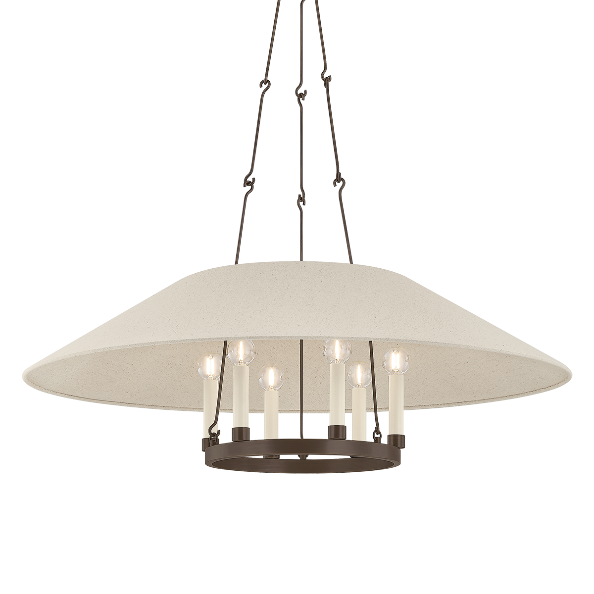 Troy Lighting Archive BRONZE 38W x 12.75H Chandelier