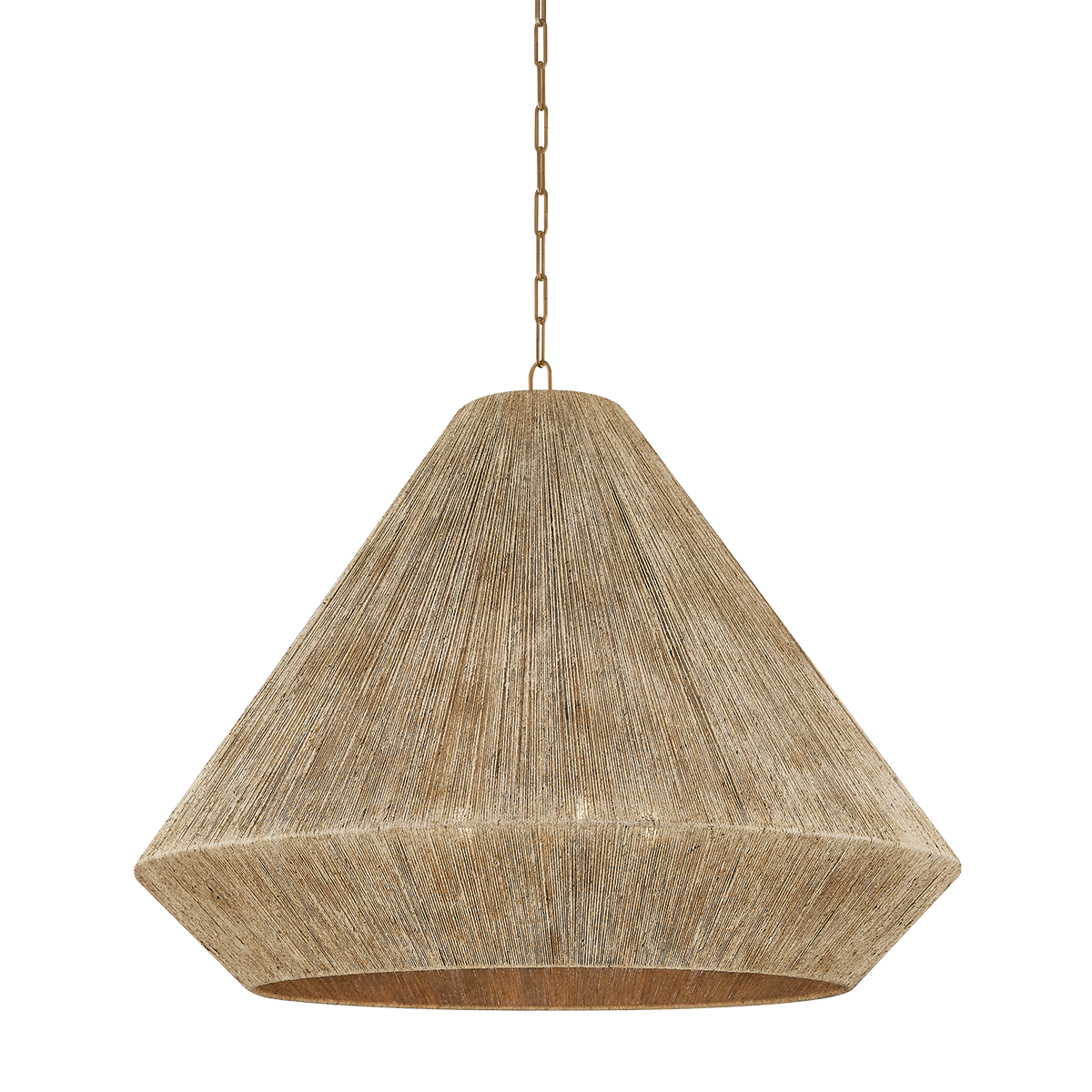 Troy Lighting Keats PATINA BRASS 40W x 31.5H Pendant