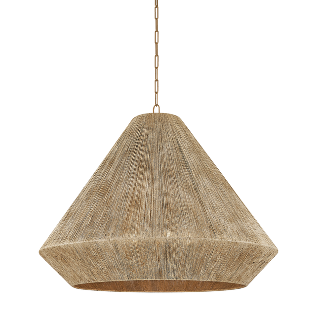 Troy Lighting Keats PATINA BRASS 40W x 31.5H Pendant