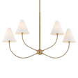 Troy Lighting Evermore PATINA BRASS 9W x 48L x 30.25H Lighting