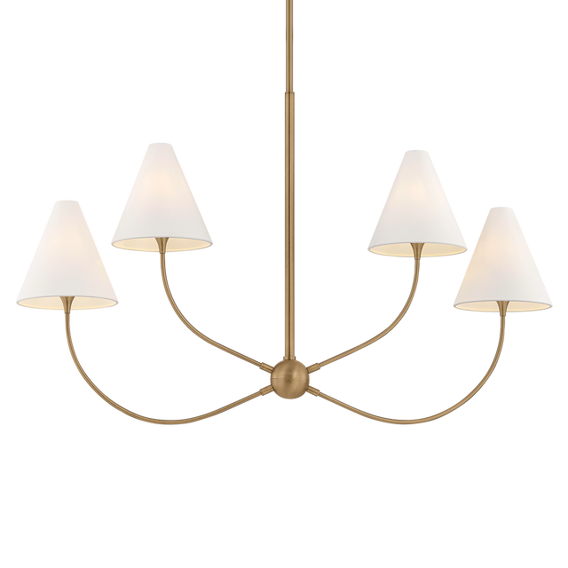 Troy Lighting Evermore PATINA BRASS 9W x 48L x 30.25H Lighting