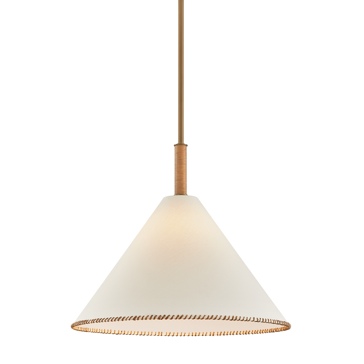 Troy Lighting Stoney PATINA BRASS 24W x 21H Pendant