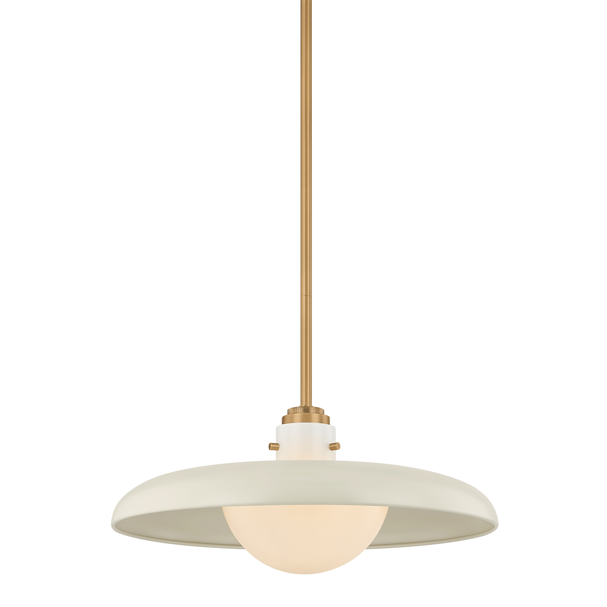 Troy Lighting Gustavo PATINA BRASS 20W x 8.75H Pendant