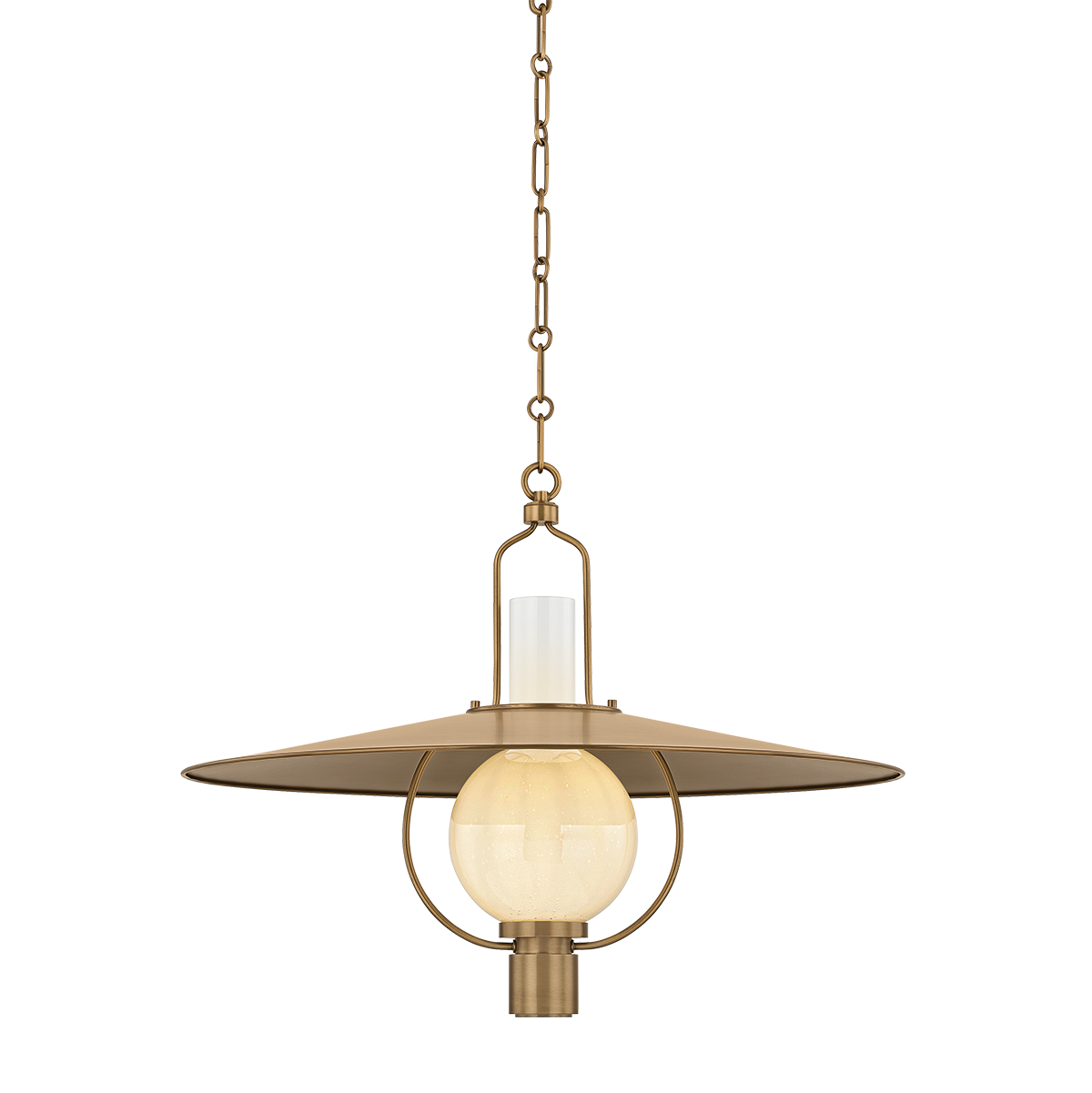 Troy Lighting Cahill PATINA BRASS 30W x 23H Lantern