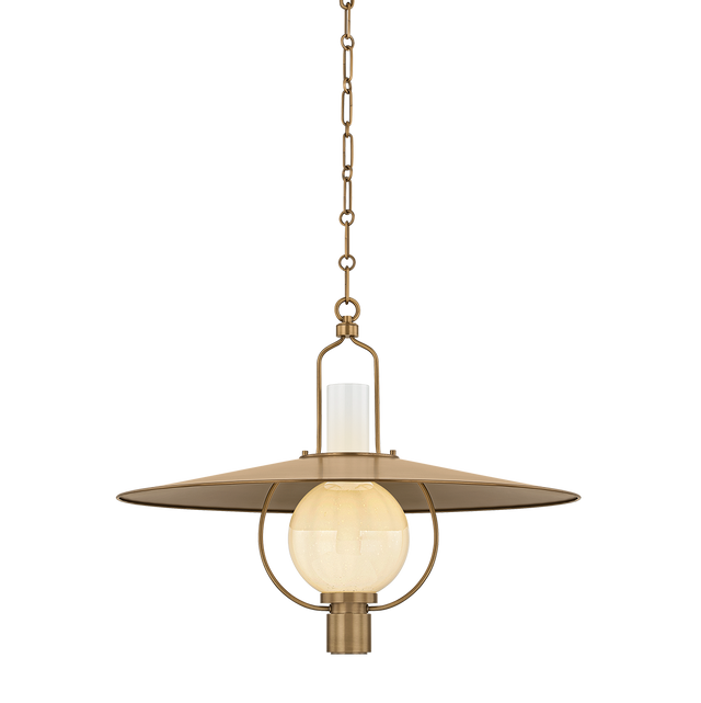 Troy Lighting Cahill PATINA BRASS 30W x 23H Lantern