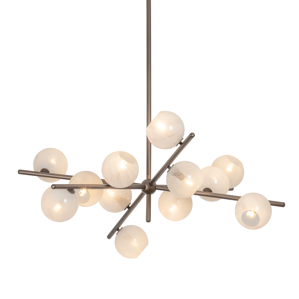 Troy Lighting Sonny BRONZE LEAF 41.75W x 20H Chandelier