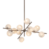 Troy Lighting Sonny BRONZE LEAF 41.75W x 20H Chandelier