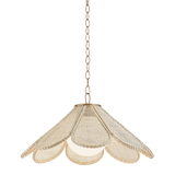 Troy Lighting Petal PATINA BRASS 24W x 12.5H Pendant