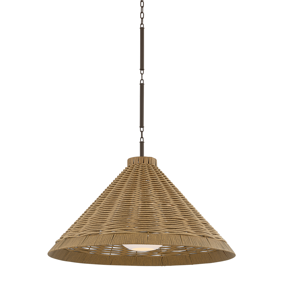 Troy Lighting Devlin BRONZE 28W x 19H Pendant