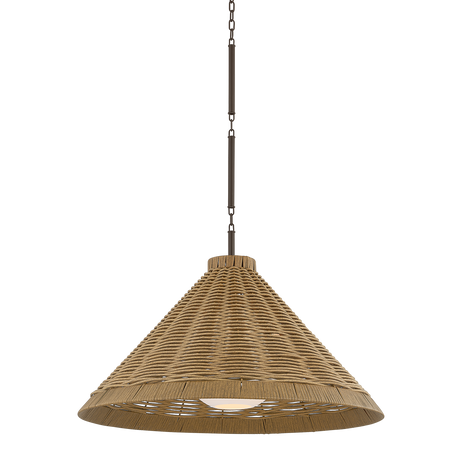 Troy Lighting Devlin BRONZE 28W x 19H Pendant