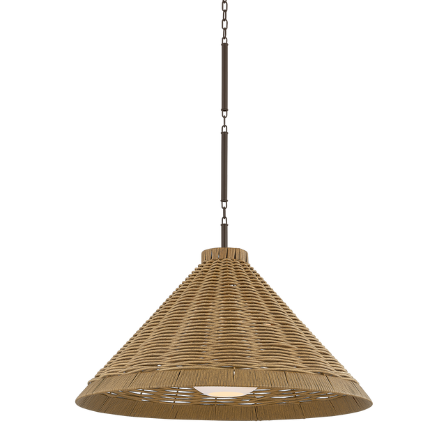 Troy Lighting Devlin BRONZE 28W x 19H Pendant