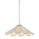 Troy Lighting Petal PATINA BRASS 36.25W x 15.25H Pendant