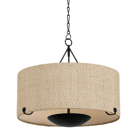 Troy Lighting Elias FORGED IRON 28W x 25H Chandelier