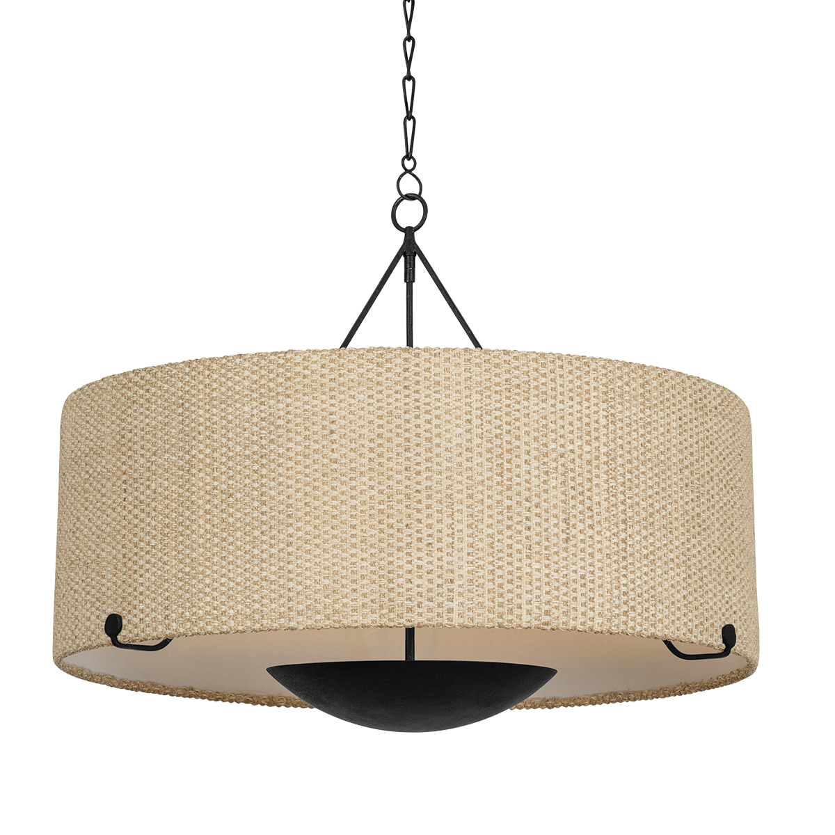 Troy Lighting Elias FORGED IRON 38W x 30.75H Chandelier