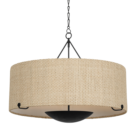 Troy Lighting Elias FORGED IRON 38W x 30.75H Chandelier