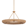 Troy Lighting Floyd PATINA GOLD LEAF 36W x 18.25H Chandelier