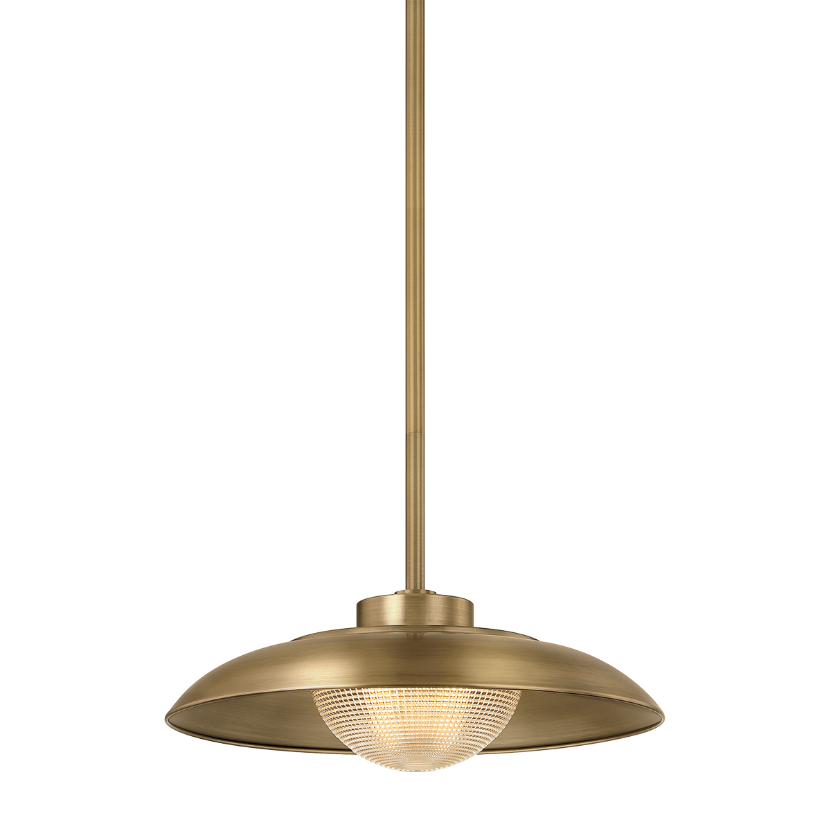 Troy Lighting Braxton PATINA BRASS 18W x 6.5H Pendant