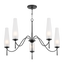 Troy Lighting Legacy FORGED IRON 36W x 22H Chandelier