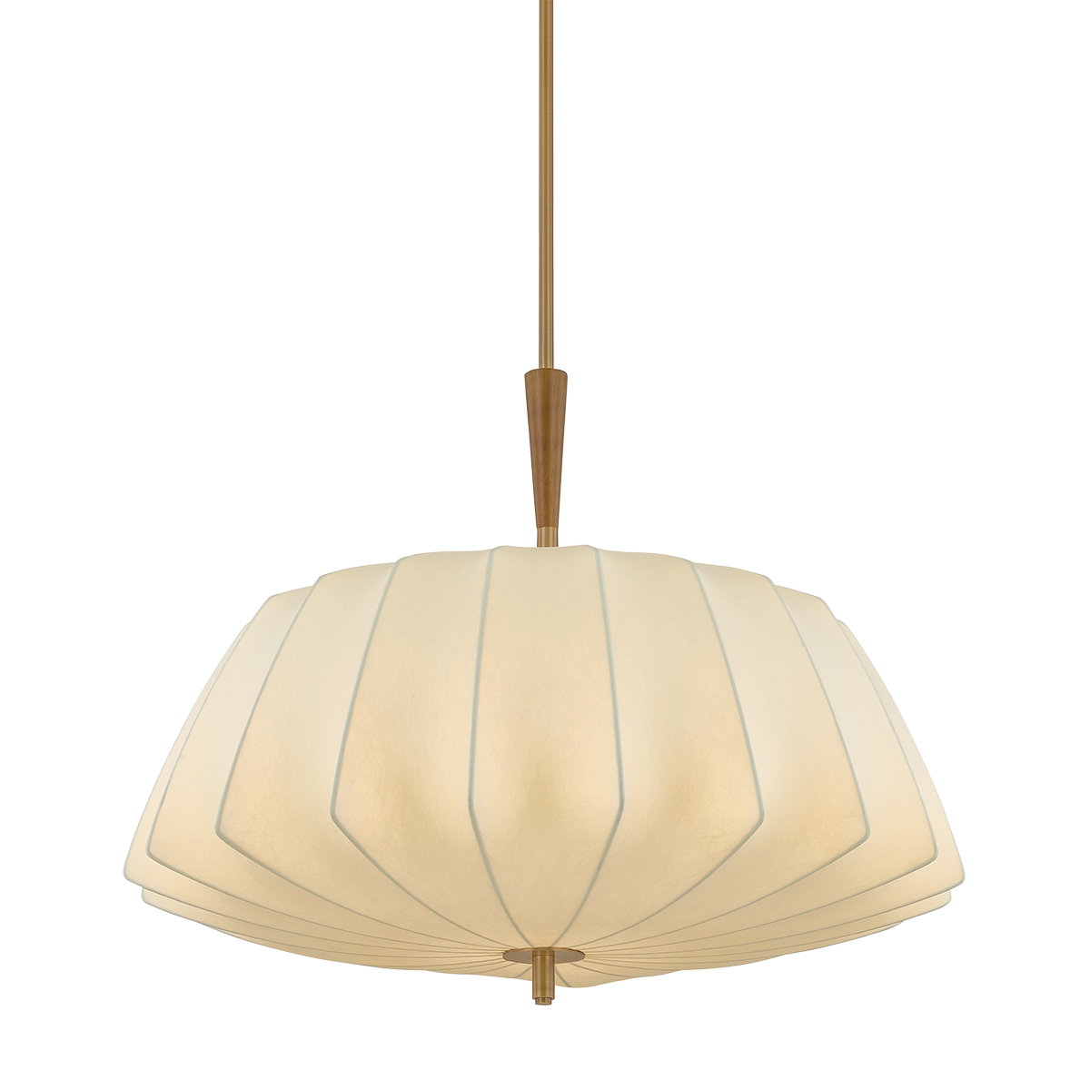 Troy Lighting Flinders PATINA BRASS 32W x 25.5H Pendant