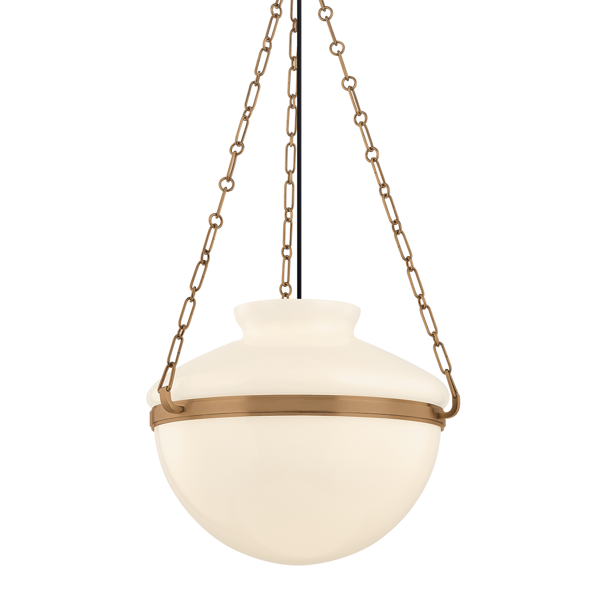 Troy Lighting Paradigm PATINA BRASS 19W x 14.5H Pendant