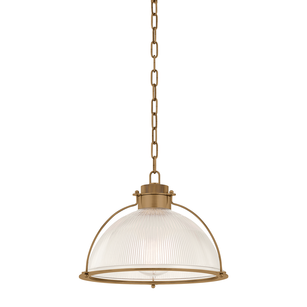 Troy Lighting Glint PATINA BRASS 16.75W x 11.5H Pendant
