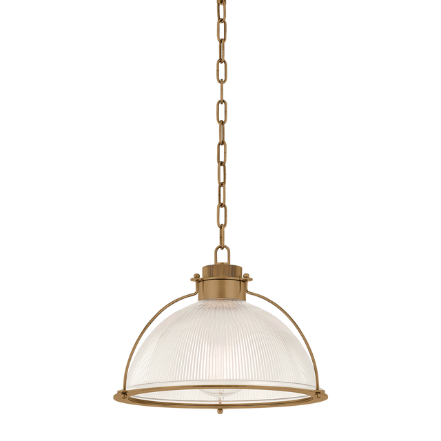 Troy Lighting Glint PATINA BRASS 16.75W x 11.5H Pendant