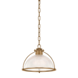 Troy Lighting Glint PATINA BRASS 14W x 10H Pendant