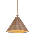 Troy Lighting Redwood PATINA BRASS 30W x 22.25H Pendant