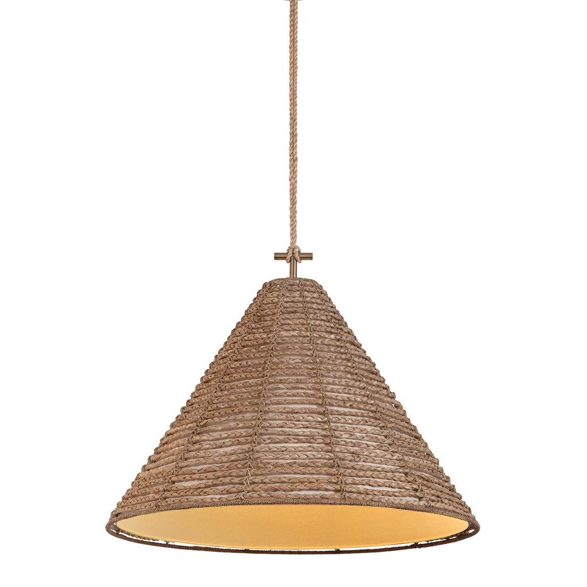 Troy Lighting Redwood PATINA BRASS 30W x 22.25H Pendant