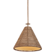 Troy Lighting Redwood PATINA BRASS 20W x 17.75H Pendant