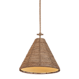 Troy Lighting Redwood PATINA BRASS 20W x 17.75H Pendant