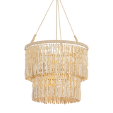 Troy Lighting Ben VINTAGE GOLD LEAF 22W x 18.5H Pendant