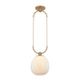 Troy Lighting Jove PATINA BRASS 10.25W x 16.25H Pendant