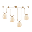 Troy Lighting Jove PATINA BRASS 58W x 10.25L x 16.5H Lighting