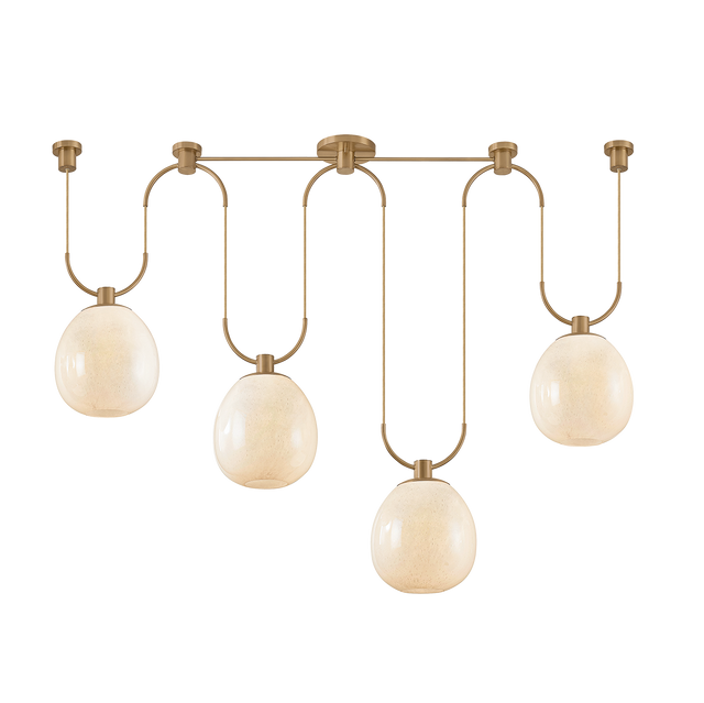 Troy Lighting Jove PATINA BRASS 58W x 10.25L x 16.5H Lighting