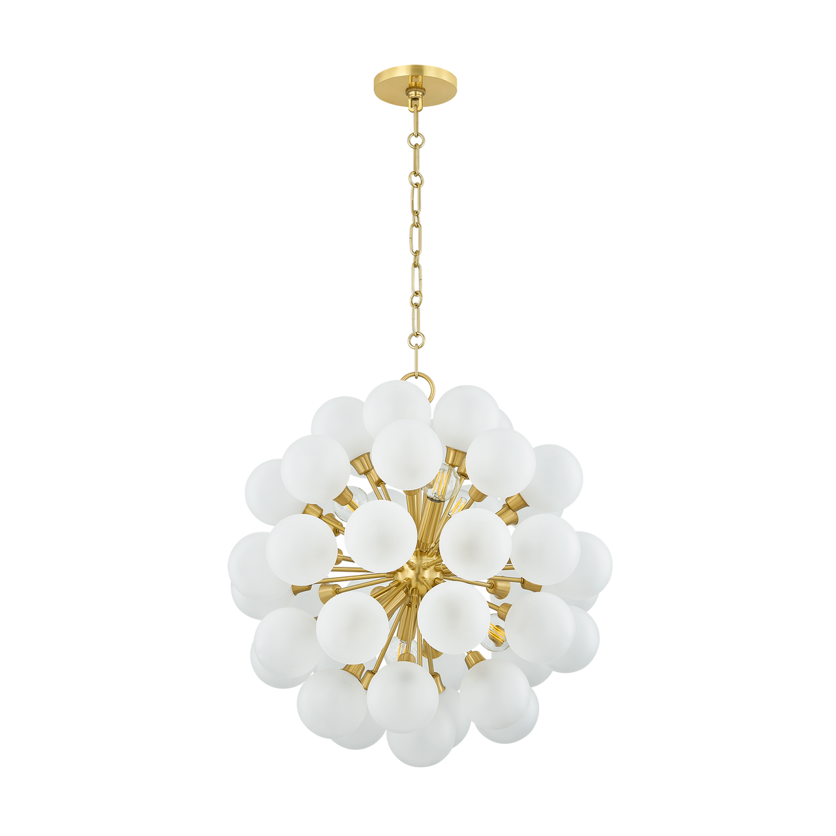 Mitzi Antoneta AGED BRASS 20.5W x 21.25H Chandelier