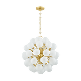 Mitzi Antoneta AGED BRASS 20.5W x 21.25H Chandelier