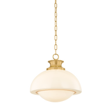Mitzi Celine AGED BRASS 15W x 14.75H Pendant