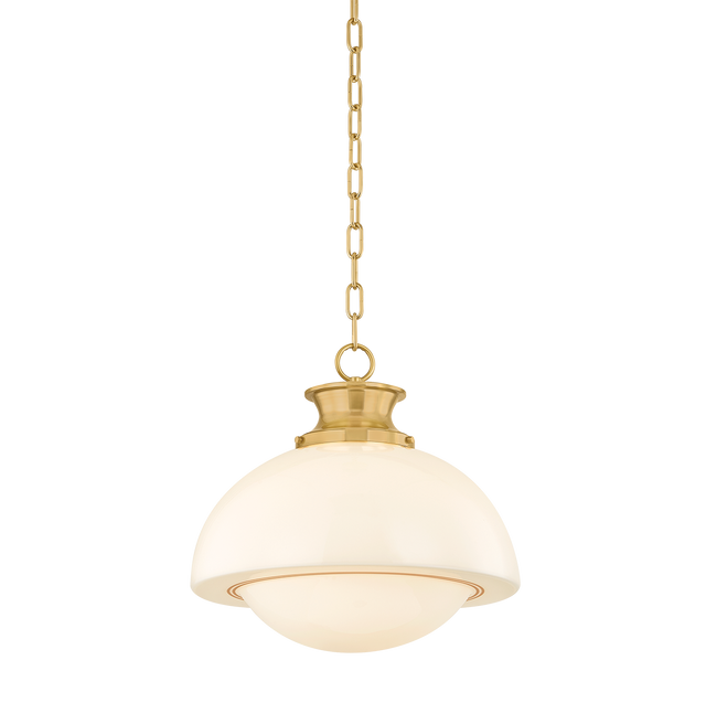 Mitzi Celine AGED BRASS 15W x 14.75H Pendant