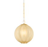 Mitzi Bernadine AGED BRASS 15.5W x 18.5H Pendant