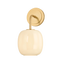 Mitzi Lisette AGED BRASS 6W x 6.75L x 11.75H Wall Sconce