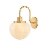 Mitzi Kristen AGED BRASS 8W x 10.75L x 12.75H Wall Sconce